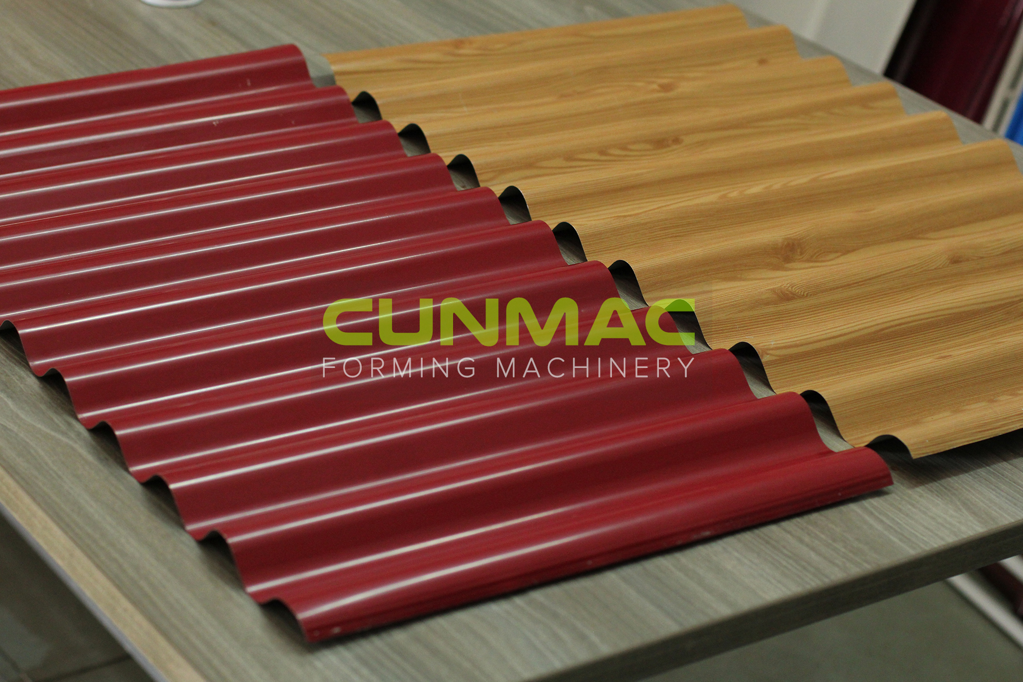 Material thickness: 0.15 - 0.6mm (G300 - G550)