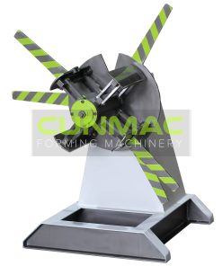 Gía máy xả cuộn tôn bằng tay