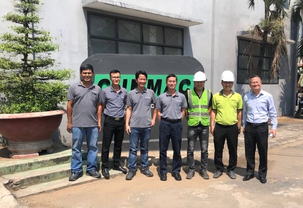 CUNMAC customer roofing machinery