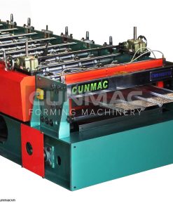 Roofing roll forming machine with PE stick opp