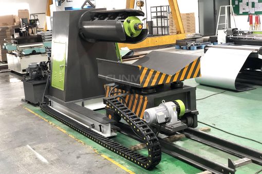 Decoiler with coil car
