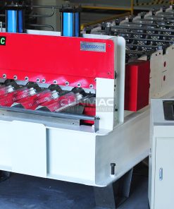 Floor deck roll forming machine
