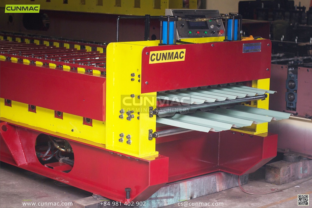 Double layer roofing machine and Double layer crimping curve machine