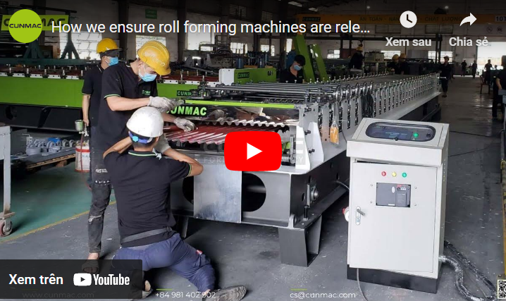 How we ensure roll forming machines are relevant to your profile's design with strict testing