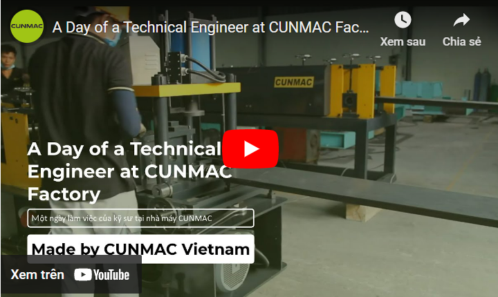 A Day of a Technical Engineer at CUNMAC Factory