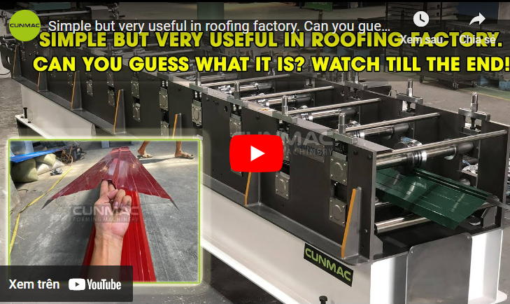 Simple but very useful in roofing factory. Can you guess what it is? Watch till the end!