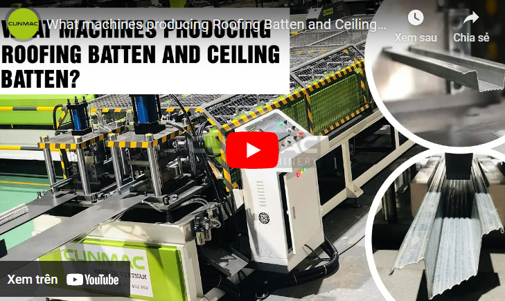 What machines producing Roofing Batten and Ceiling Batten?