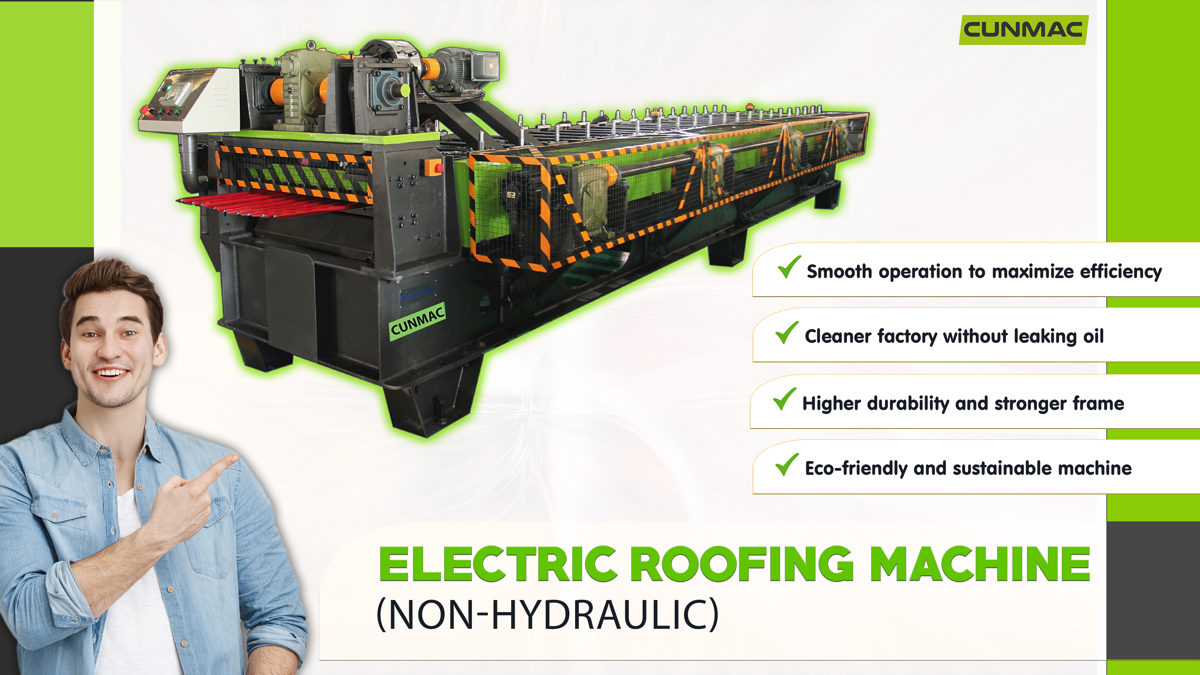 Electric Roofing Machine (Non - Hydraulic)
