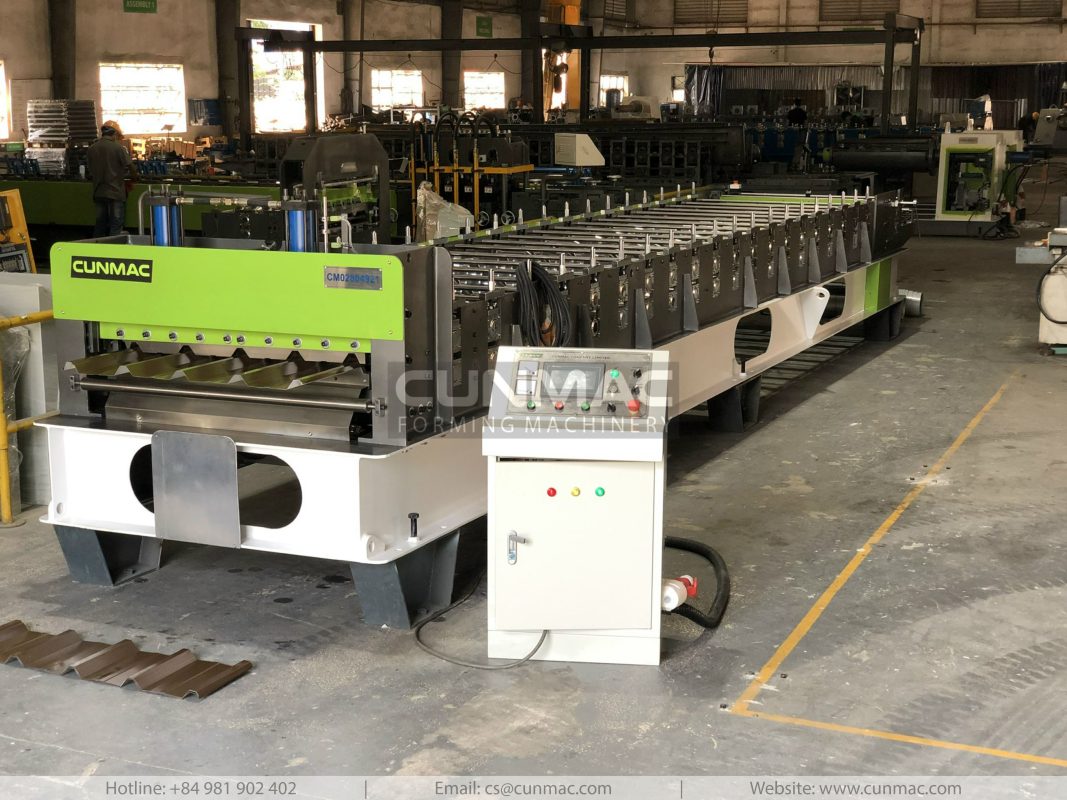 CUNMAC AG Panel Roll Forming Machine - heavy-duty structure for long-lasting performance