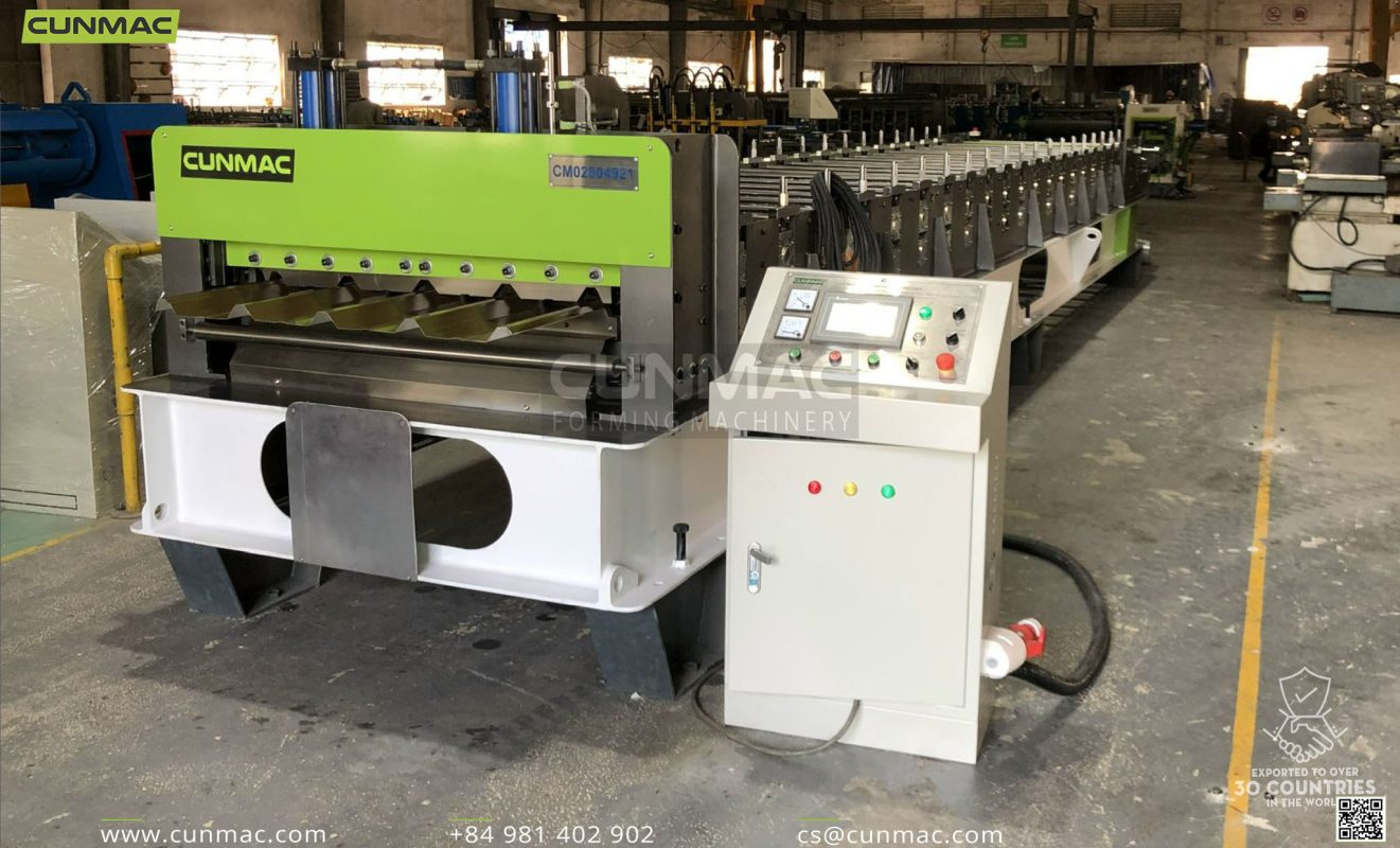 AG Panel Roll Forming Machine CUNMAC - high-precision roofing sheet production line