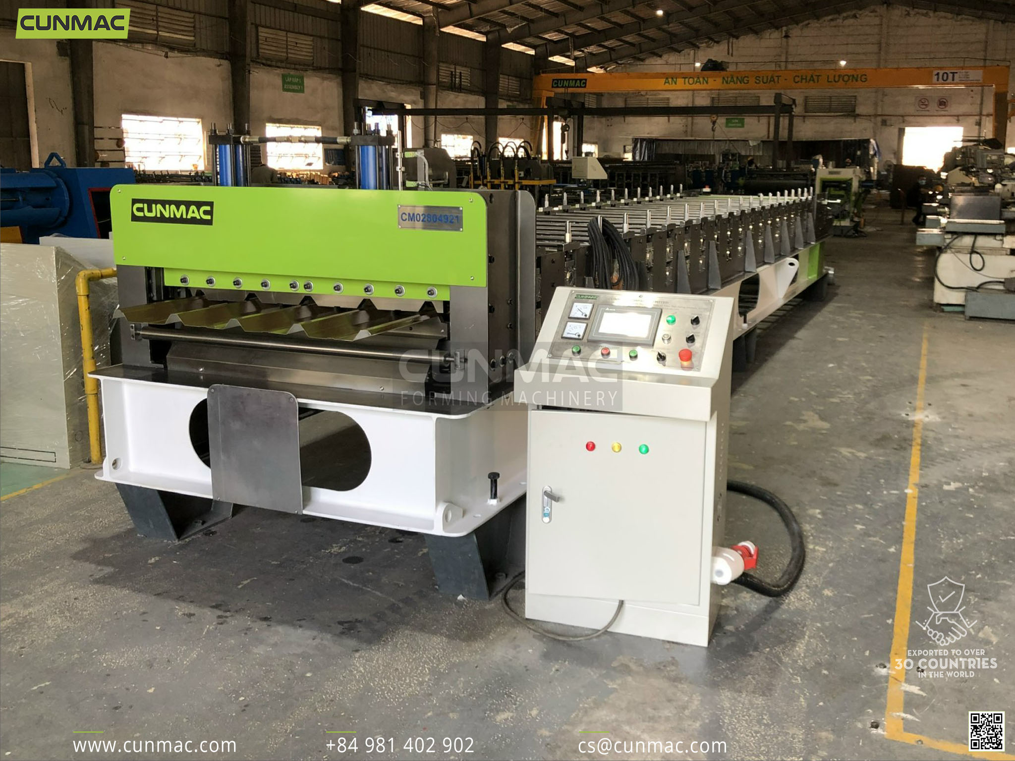 ag-panel-roll-forming-machine-line AG Panel Roll Forming Machine CUNMAC - high-precision roofing sheet production line