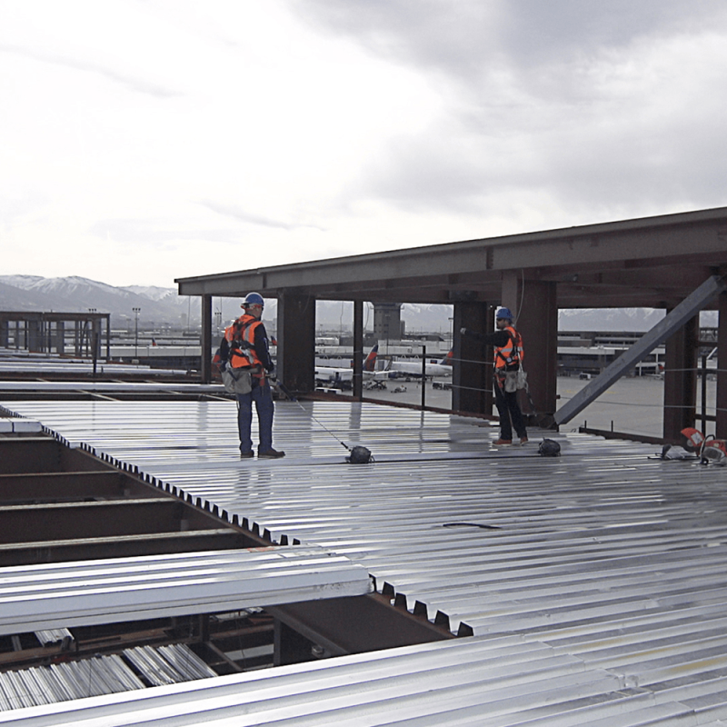Roof deck and Floor deck applications in constructions