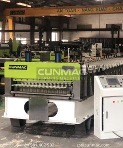 corrugated roofing machine_