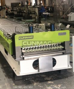 corrugated roofing machine