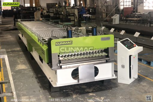 corrugated roofing machine