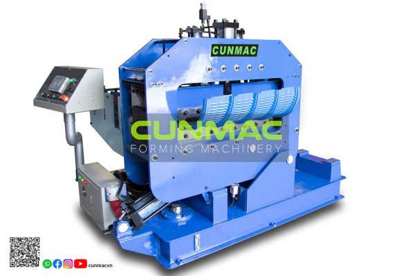 Combine pressing & cutting curve forming