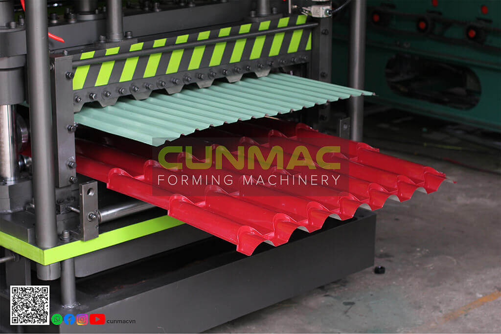 double deck roll forming machine