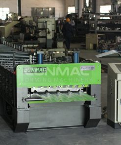 Trapezoidal/ Spandek/Trimdek/4 angles roofing roll forming machine