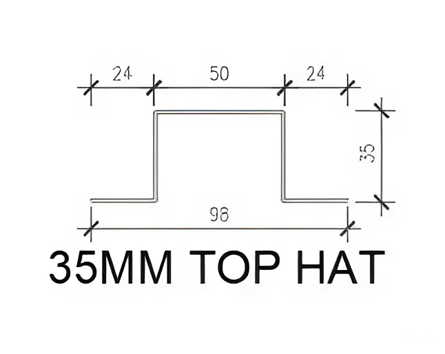 Common 35mm Top Hat