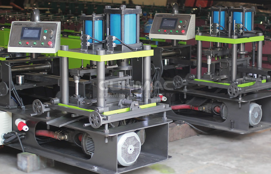Channel roll forming machine
